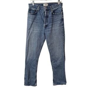 Agolde Women's 90s Jeans Straight Cotton Blue 28